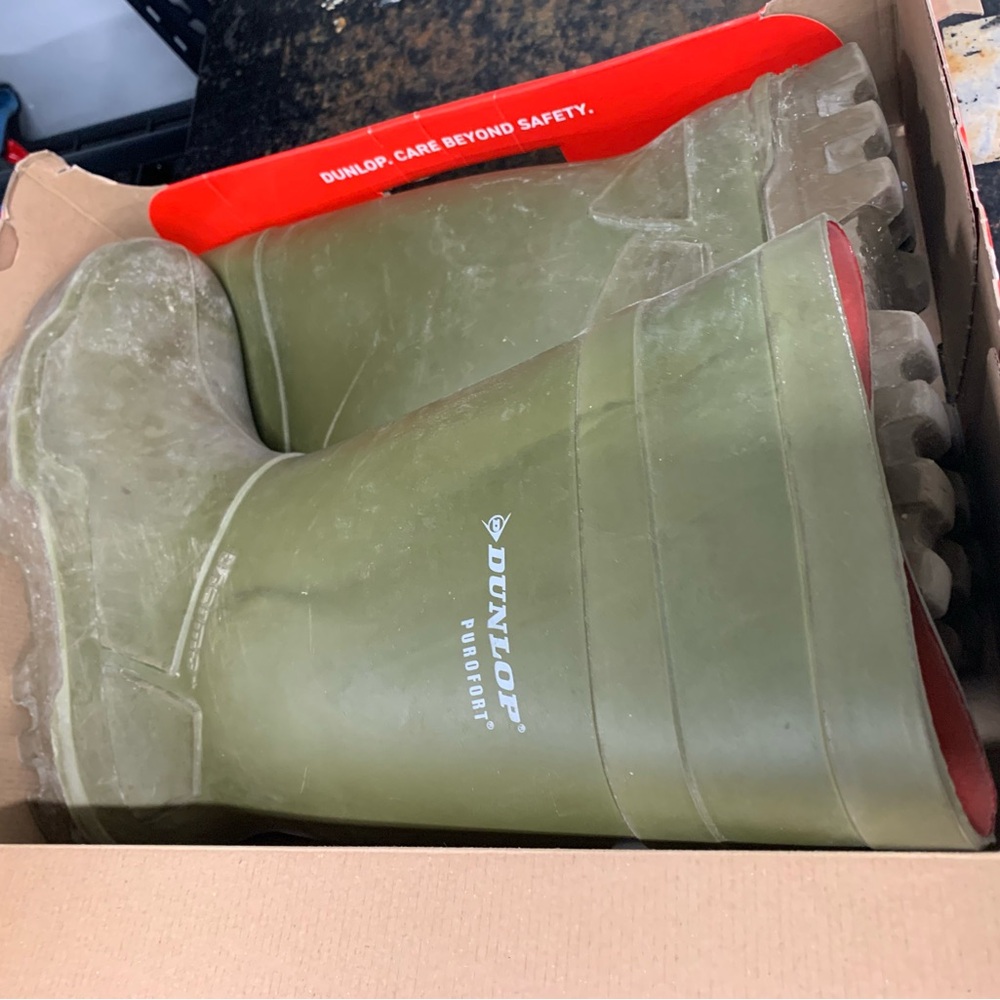 Dunlop purofort thermo+ work boots steel toe